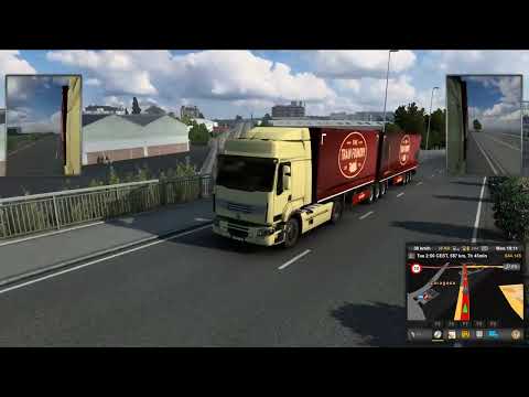 Euro Truck Simulator 2 - Zaragoza (ES) to Puertollano (ES) with Diesel generators