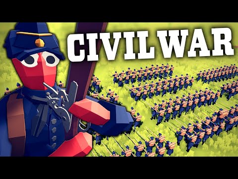Huge CIVIL WAR Battles?! TABS American Civil War