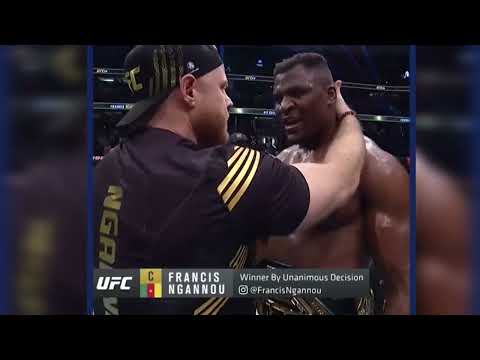 Cyrille Gane je suis désolé  Nganou vs Gane #ufc270 #ufcfighter #mmafighter