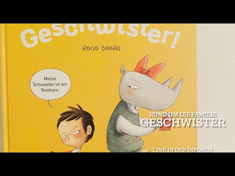 Geschwister Kinderbuch - großartiges und besonderes Buch übers Streiten und sich wieder Vertragen