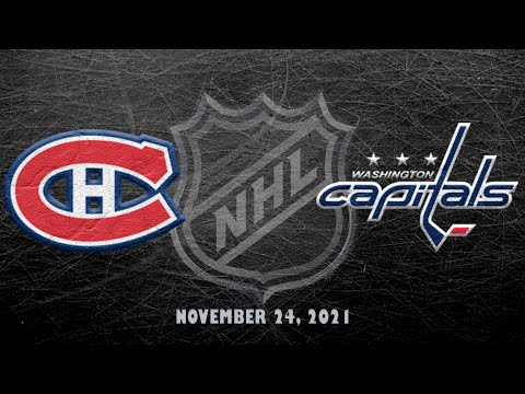 NHL Canadiens vs Capitals | Nov.24, 2021