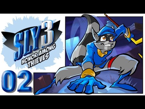 Let's Play SLY 3 Honor Among Thieves 100% (german) - #02 PolizeiVortrag