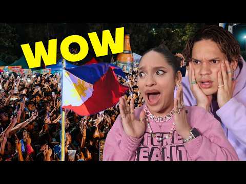 They are the perfect CROWD! LATINOS react to Filipino Crowds they've never seen before