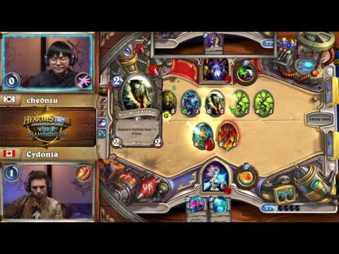 Che0nsu's discard warlock versus Cydonia's tempo mage