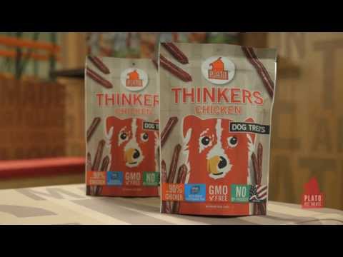Plato Pet Treats - Thinker Sticks Treats - Not Your Average Slim Jim