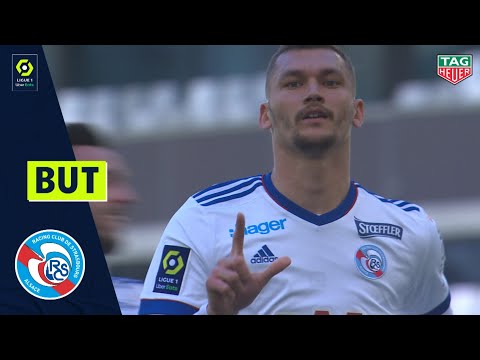 But Ludovic AJORQUE (30' pen - RC STRASBOURG ALSACE) GdB - RCSA (2-3) 20/21