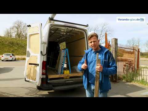 Wie werden Glasschiebewände geliefert - Veranda-glas.de