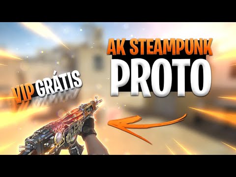 AK-47 STEAMPUNK PROTO 🤩 (VIP GRÁTIS) | CrossFire