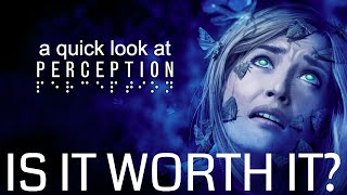 A Quick Look at PERCEPTION - a blind walking sim