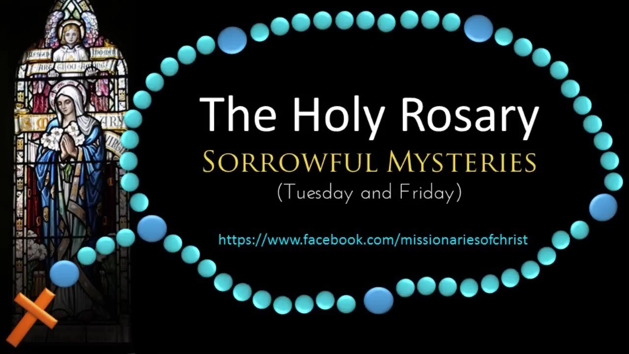 The Holy Rosary - Sorrowful Mysteries (pray along video)