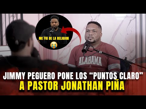 JIMMY PEGUERO ROMPE EL SILENCIO CON PASTOR JONATHAN PIÑA ENFOCADOS EN DIOS TV