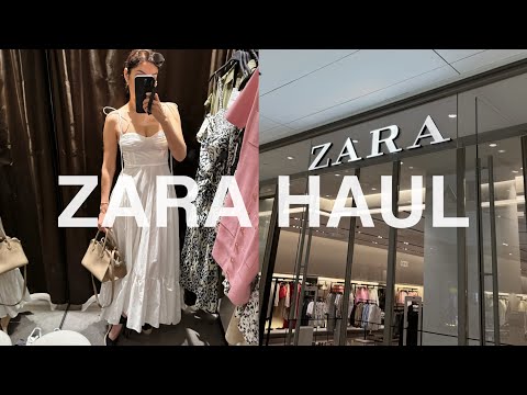 ZARA HAUL | Dresses Shop with me | The Allure Edition