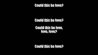 The Wanted - Could This Be Love (Lyrics)