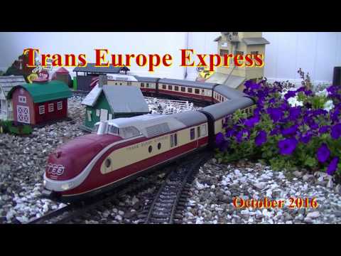 Trans Europe Express (aka: TEE Train)  October 2016