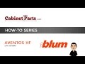 How to Install Blum Aventos HF BI-FOLD Lift Sys