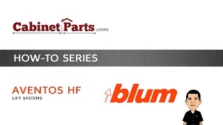 How to Install Blum Aventos HF BI-FOLD Lift System - Cabinetparts.com