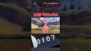 【#ポケモン剣盾】色違いききゅああを見つけた  #shorts