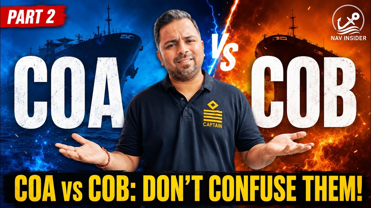 COA vs COB part 2 Explained | Maritime Navigation & Master Exam Essentials