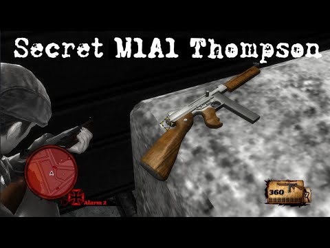 The Saboteur - Secret M1A1 Thompson