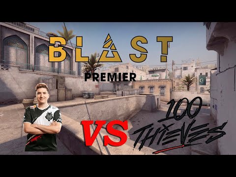Nexa POV (G2) vs 100 Thieves - dust2 - 27/13 - BLAST Premier Spring Series 2020 - [nosound]
