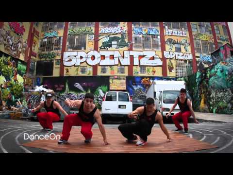 5 Crew Dynasty at 5 Pointz ("Crazy Legz" - H.I.S.D. ft. Space Bunny Jefferson)