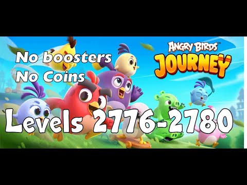 Angry Birds Journey Levels 2776-2780