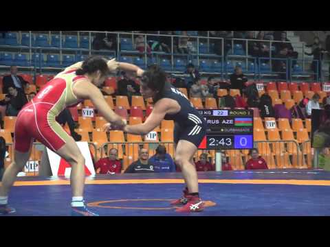 КЕН 2015. Женская борьба. 63 кг. Дарима Санжеева (Россия) – Рагнета Гурбанзаде (Азерб)
