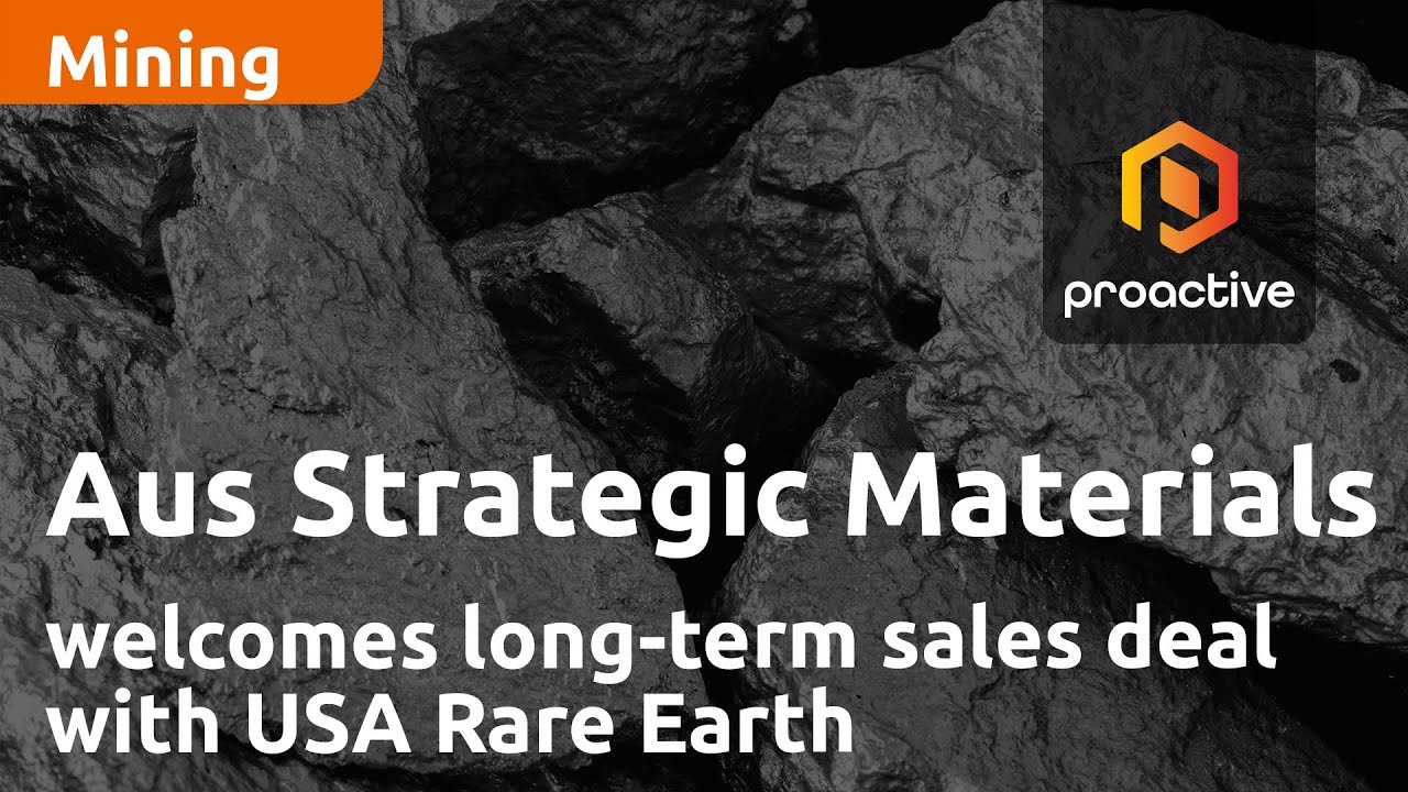 Australian Strategic Materials welcomes long-term sales deal with USA Rare Earth