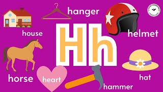 English Letter Hh - ABC Phonics Chant  #kids  #preschool #earlyliteracy #kidsyoutube #fyp #viral