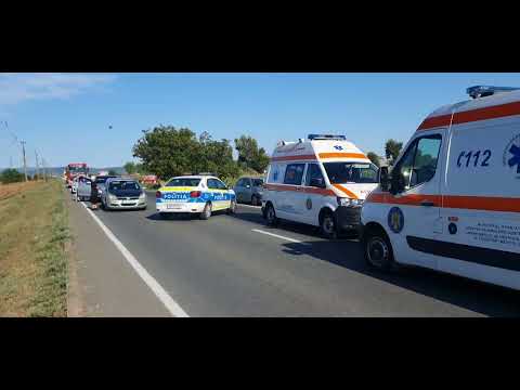 Accident rutier cu victime, pe DN7, în apropiere de Cicir