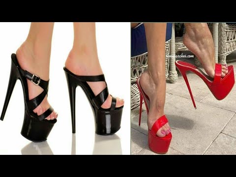 Very Charming and Dazzling design of party wear high heel sandals