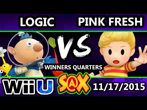 S@X 124 - Pink Fresh (Lucas) Vs. VGBC | Logic (Olimar) SSB4 Winners Quarters - Smash Wii U - Smash 4