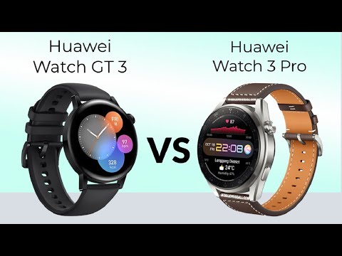 Huawei Watch GT 3 VS Huawei Watch 3 Pro