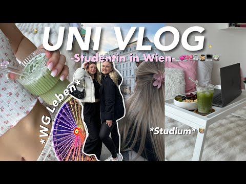 Uni Woche in meinem Leben 👩🏼‍🎓*productive Vlog* | Grundschullehramt, WG- Leben, Wien 💻🎧💌