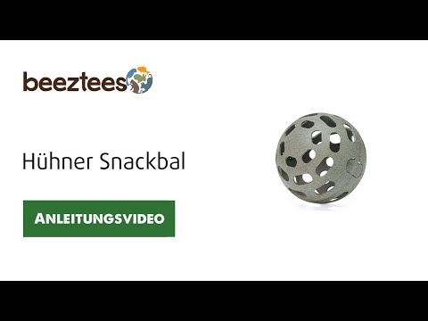 Anleitungsvideo Hühner-Snackball beeztees