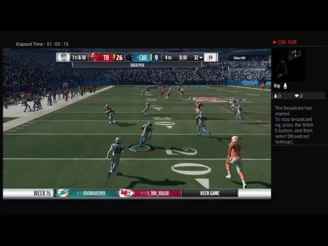 Gywu's Bucs vs panther tackle wk 16