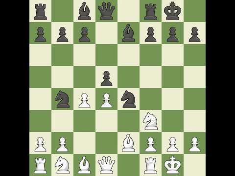 White Grischuk, A., Black Chadaev, N.,Petrov's Defense: Classical Attack, Jaenisch, Main Line, 9...