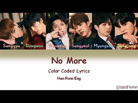 INFINITE- No More Color Coded Lyrics Han|Rom|Eng