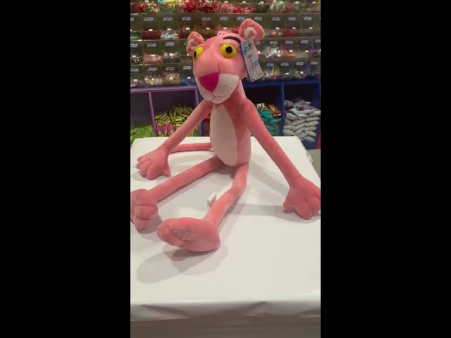 Vídeo relacionado con GRUPO MOYA PELUCHES Figura Peluche DE LA Pantera Rosa 35 CM