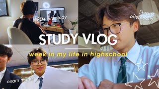 HIGHSCHOOL STUDY VLOG 📖📚 // assessment block, productive study, exams, and more!