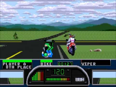 code road rash 2 megadrive