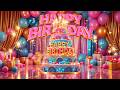 Happy Birthday Song Celebrate With Music Cake