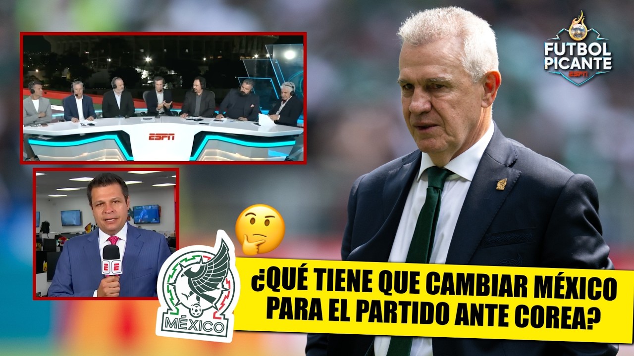 LOS AJUSTES que el VASCO DEBE HACER para que MÉXICO LE GANE a COREA en el MUNDIAL | Futbol Picante