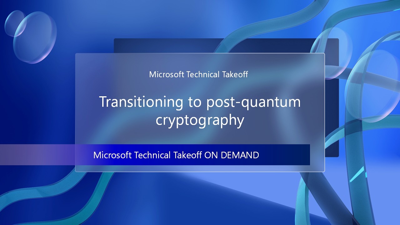 Transitioning to post-quantum cryptography
