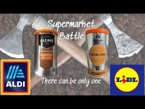 Supermarket Battle S01 E07 Aldi Alcafe Americano V Lidl Bellarom Americano