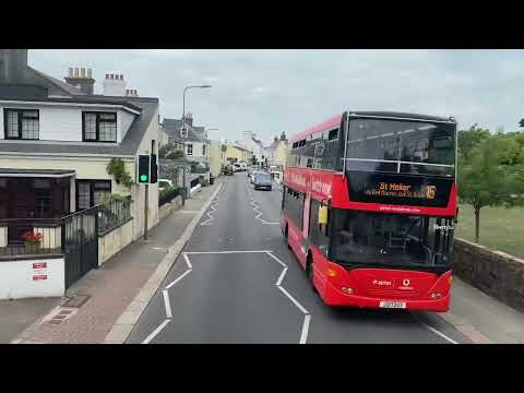 Saint Helier - Jersey Channel Islands  UK Bus Tour