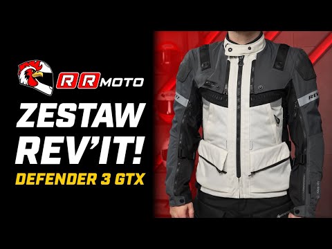 REVIT DEFENDER 3 GTX - turystyczny kombinezon motocyklowy na każdą pogodę