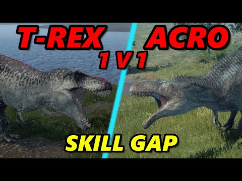 Strongest Apex vs Fastest Apex - T.Rex vs Acro - The Isle Gameplay