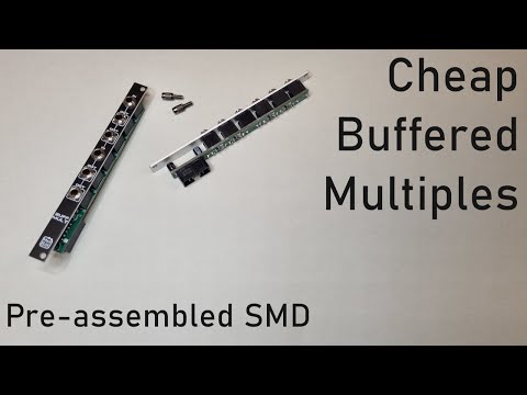 Eurorack DIY: 2hp Buffered Multiple