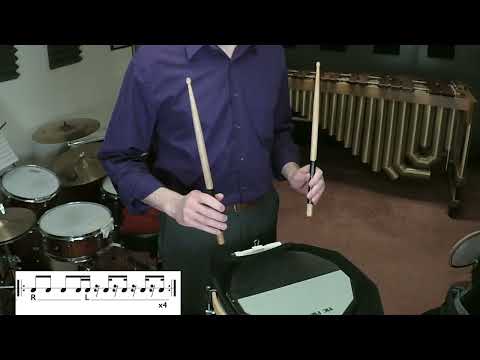 Basic Drumming | "Natural" Sticking Pyramid A|B